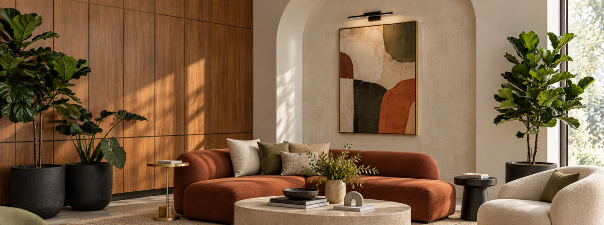 Hues Art Lab wall art in an interior design project