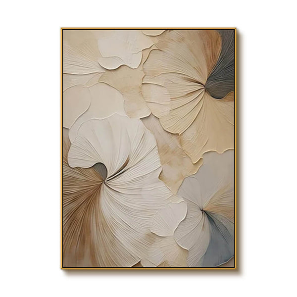 Abstract Painting of Flowers - Autumn Valley - Hues Art Lab