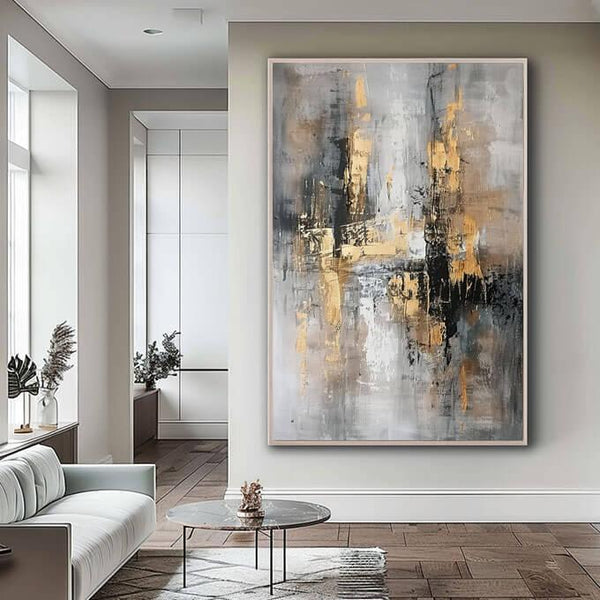 Modern Abstract Wall Art Painting - Celebration - Hues Art Lab