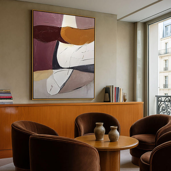 Composition A - Abstract Wall Art Painting