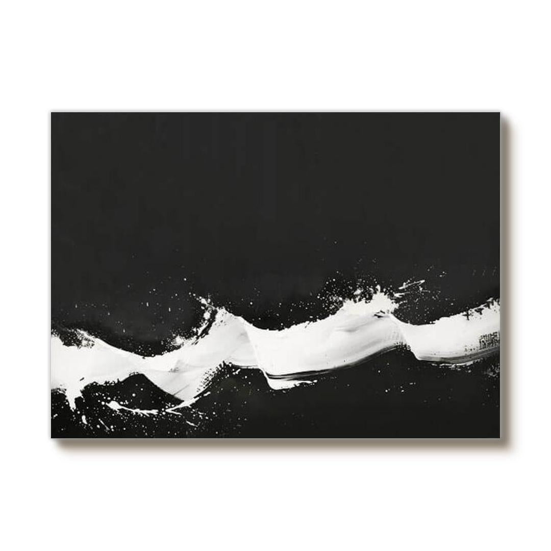 Large Abstract Minimalist Canvas Art - Deep Connection - Hues Art Lab