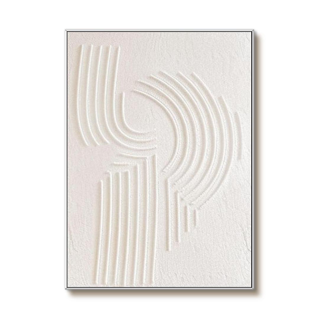 Echoes - Textured Minimalist Wall Art Painting - Hues Art Lab