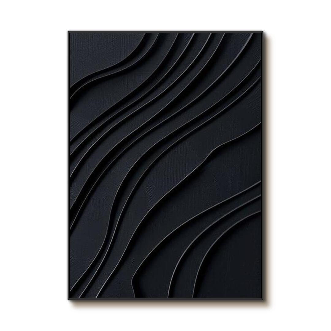 Abstract Minimalist Wall Art Painting - Flow - Hues Art Lab