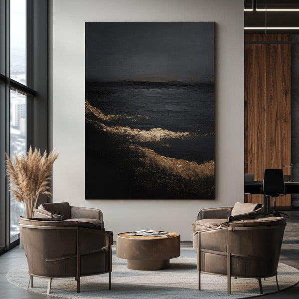 Flow - Abstract Minimalist Wall Art Painting