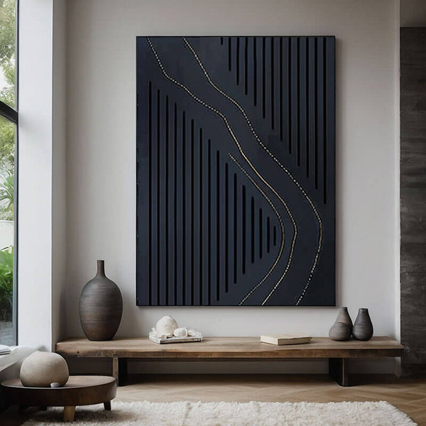 Contemporary Abstract Wall Art - Free Flow - Hues Art Lab