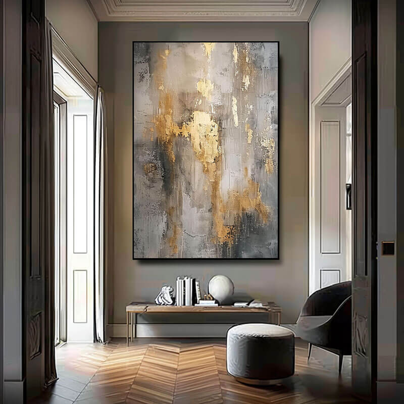 Large Wall Art Abstract Painting - Glory Days - Hues Art Lab