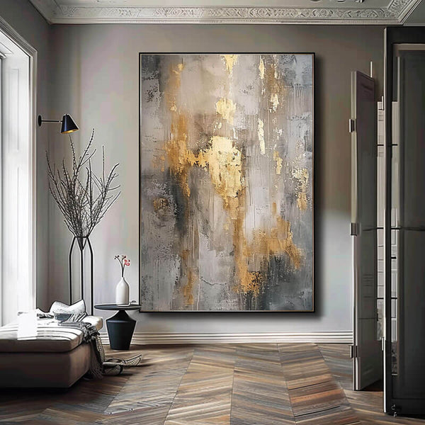 Large Wall Art Abstract Painting - Glory Days - Hues Art Lab