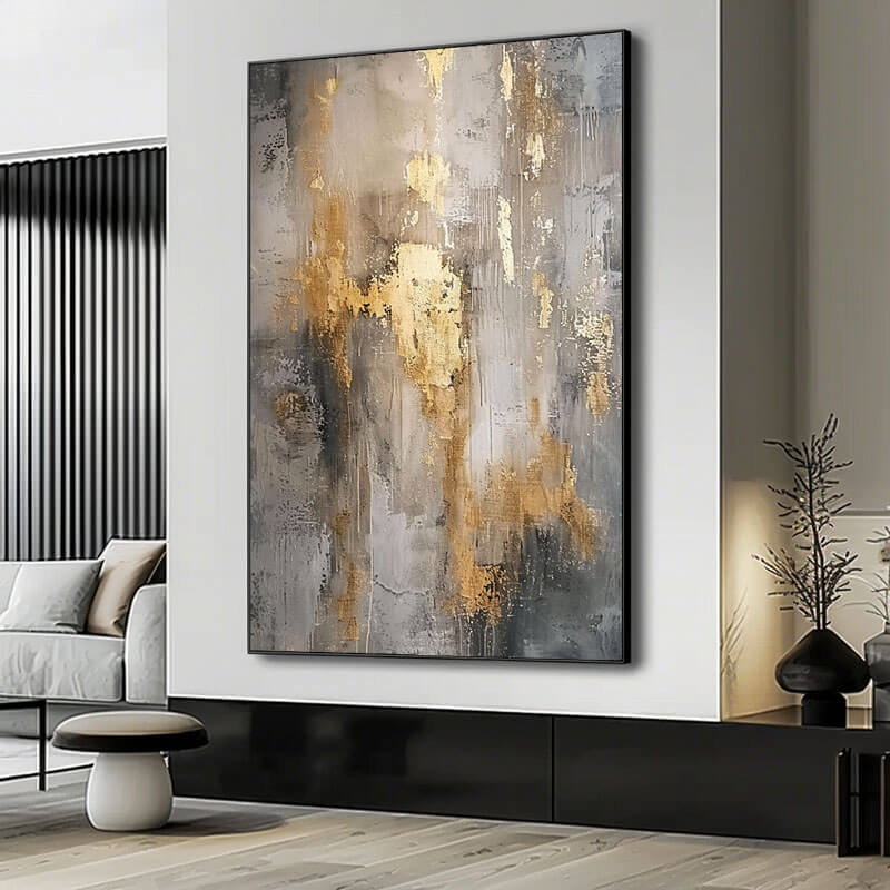 Large Wall Art Abstract Painting - Glory Days - Hues Art Lab