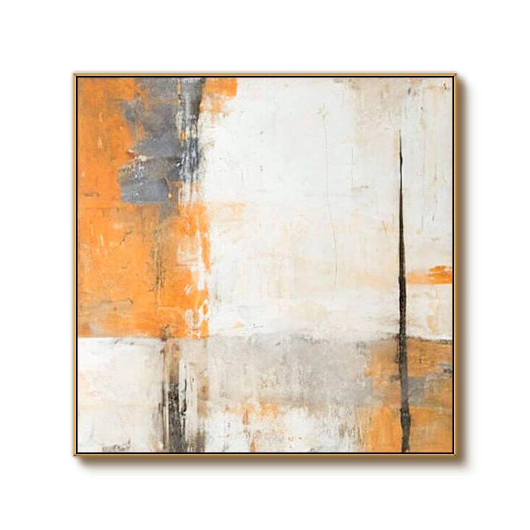 Large Wabi Sabi Textured Wall Art Painting - Growing - Hues Art Lab