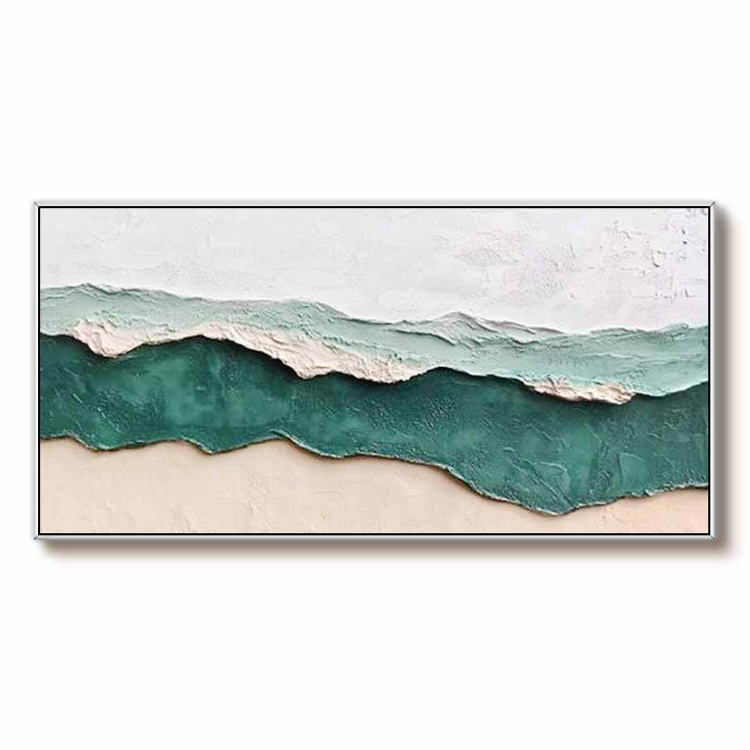 Modern Textured Abstract Art Painting - Mixtape - Hues Art Lab