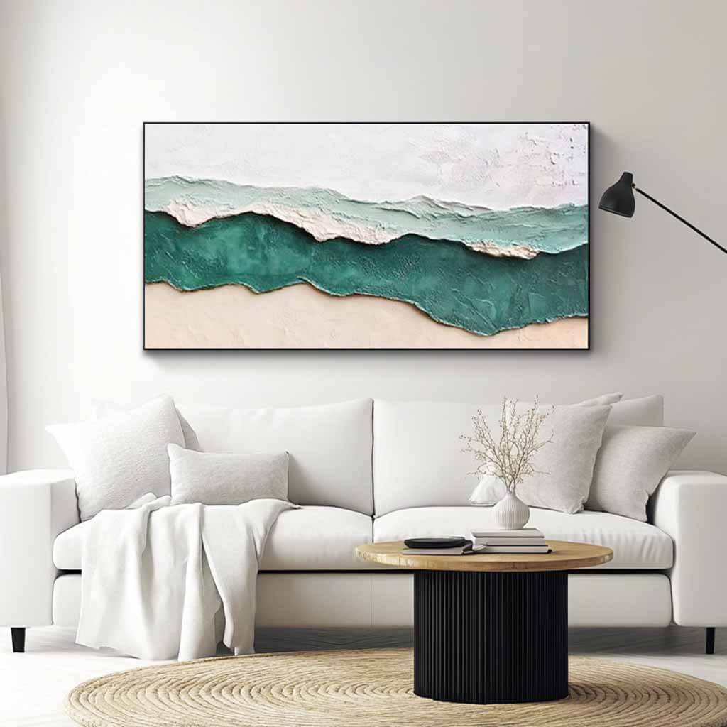 Modern Textured Abstract Art Painting - Mixtape - Hues Art Lab