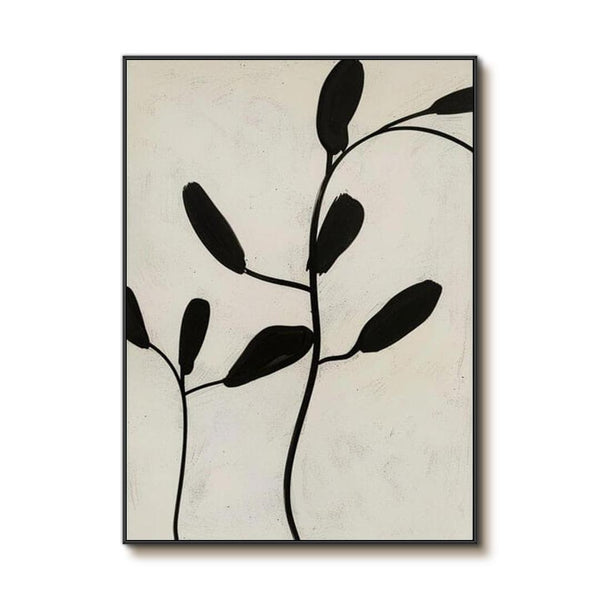 Original Botanical Wall Art Painting - Plantling I - Hues Art Lab