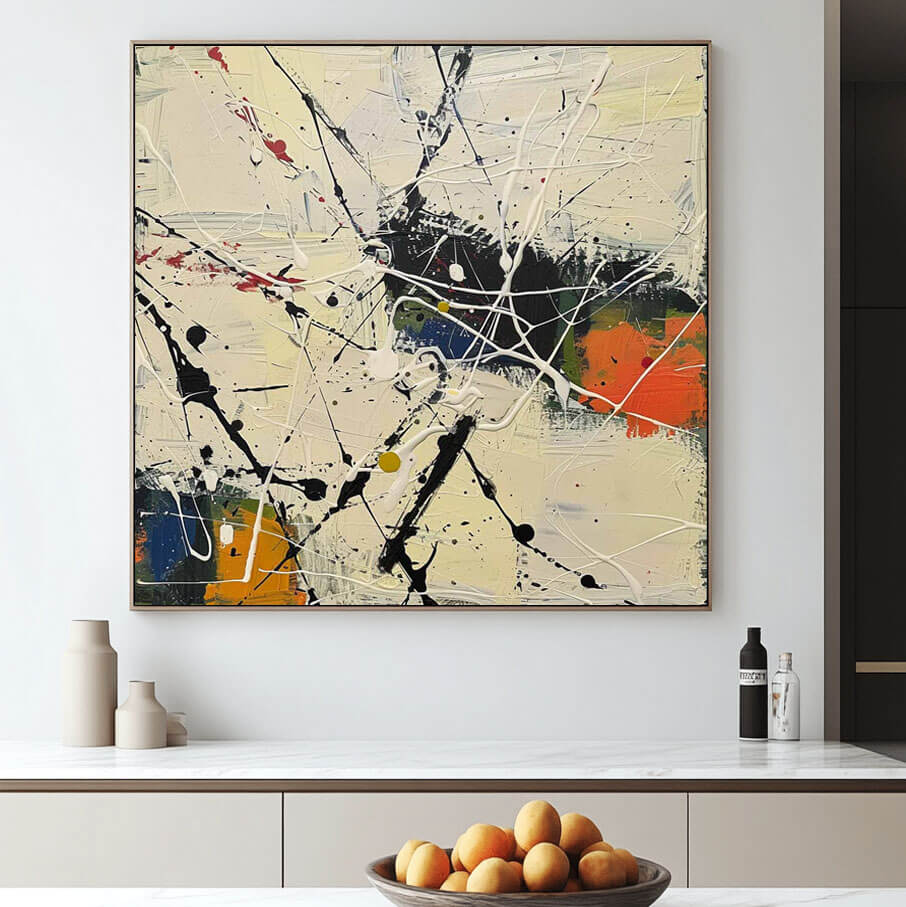 Signals in Motion - Abstract Expressionist Painting