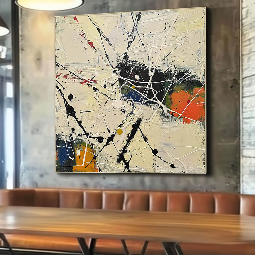 Signals in Motion - Abstract Expressionist Painting