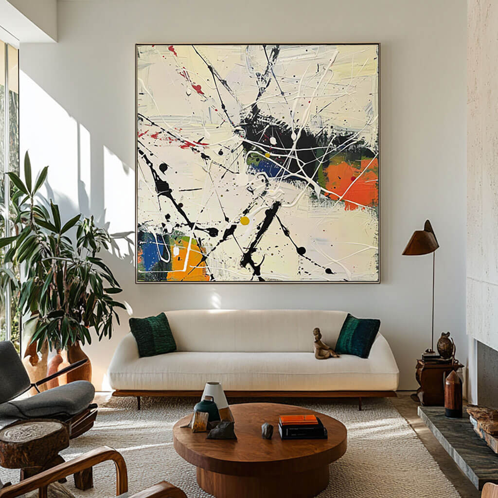 Signals in Motion - Abstract Expressionist Painting