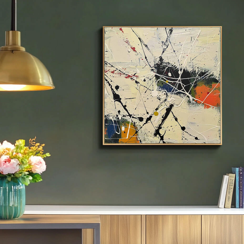 Signals in Motion - Abstract Expressionist Painting