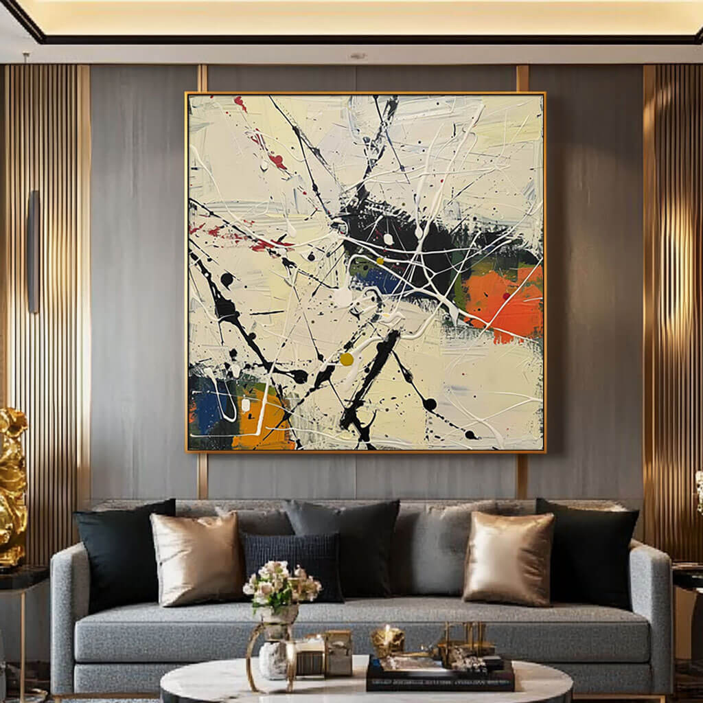 Signals in Motion - Abstract Expressionist Painting