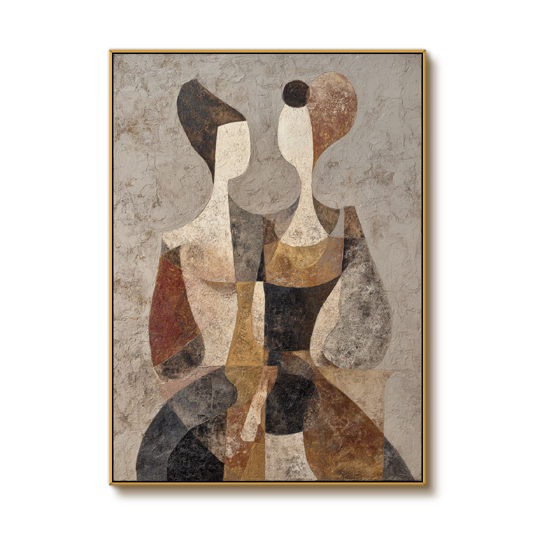 Silent Companions portrait artwork with quiet companion figures