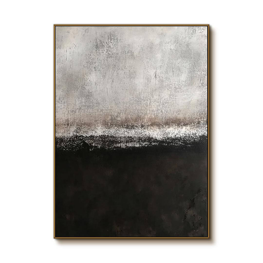 Original Modern Abstract Art Painting - Sinking - Hues Art Lab