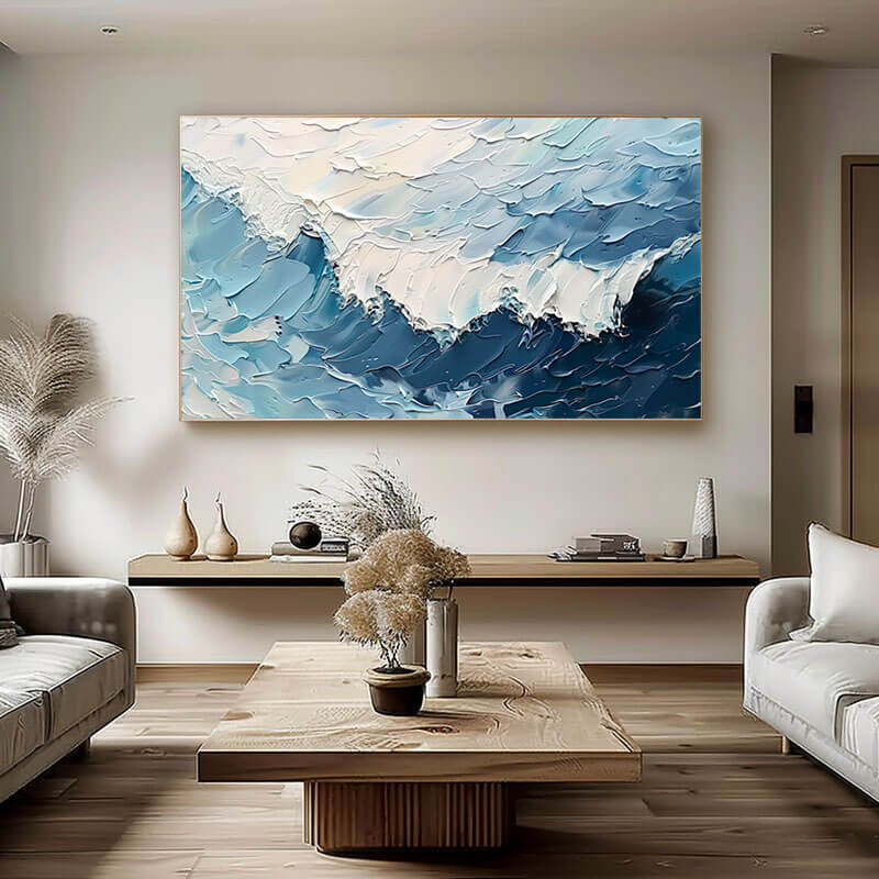 Symphony of the Sea II - Large Landscape Wall Art - Hues Art Lab