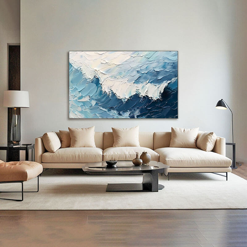 Symphony of the Sea II - Large Landscape Wall Art - Hues Art Lab