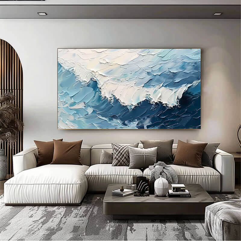 Symphony of the Sea II - Large Landscape Wall Art - Hues Art Lab