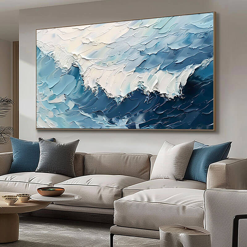 Symphony of the Sea II - Large Landscape Wall Art - Hues Art Lab