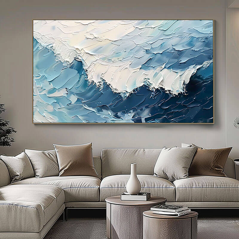 Symphony of the Sea II - Large Landscape Wall Art - Hues Art Lab