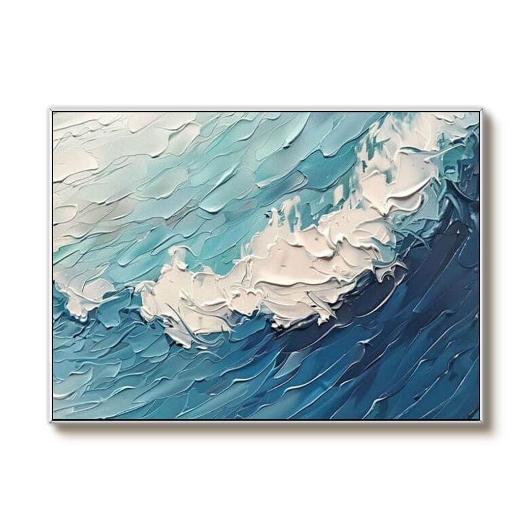 Symphony of the Sea - Large Landscape Wall Art - Hues Art Lab