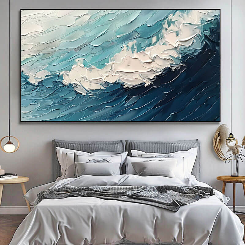 Symphony of the Sea - Large Landscape Wall Art - Hues Art Lab