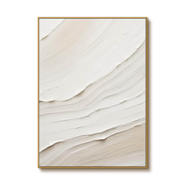 Minimalist Textured Wall Art - Tides of Light - Hues Art Lab