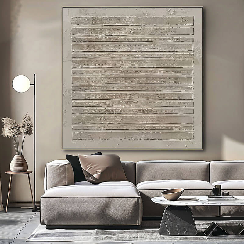 Brown Wabi Sabi Abstract Wall Art - Whispers of the Past - Hues Art Lab