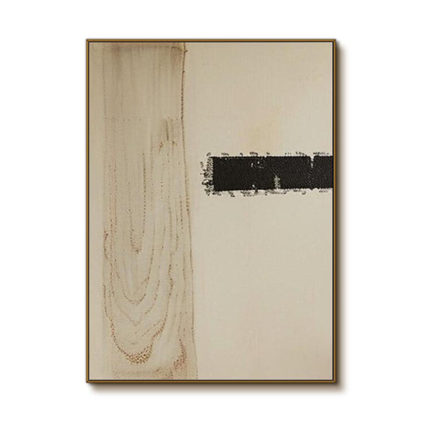 Wood Grain - Large Wabi Sabi Art Painting - Hues Art Lab